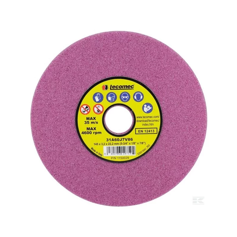 Meule d'affûtage 145x3.2x22mm